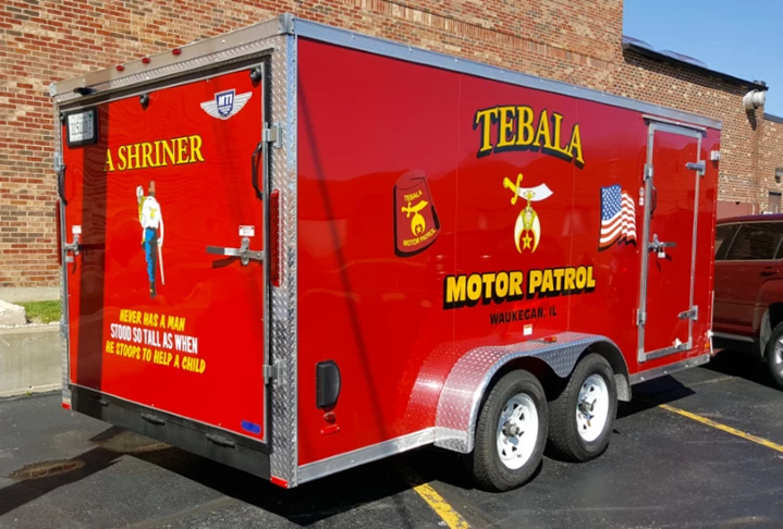 Tebala motor patrol trailer