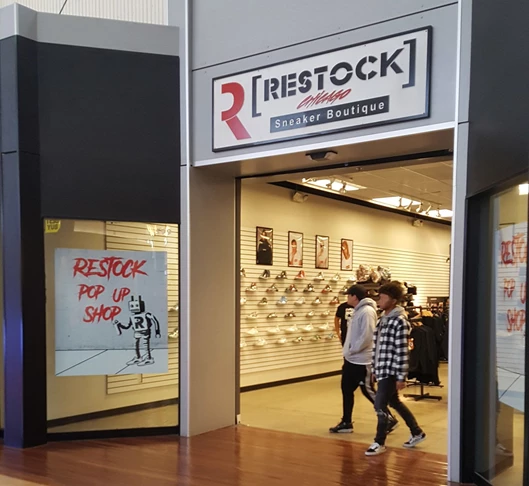 Retail Pop-Up Store Temporary Signs